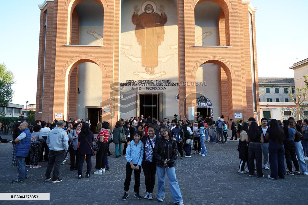 Cardinal Tagle Celebrates Mass in Centocelle - Rome