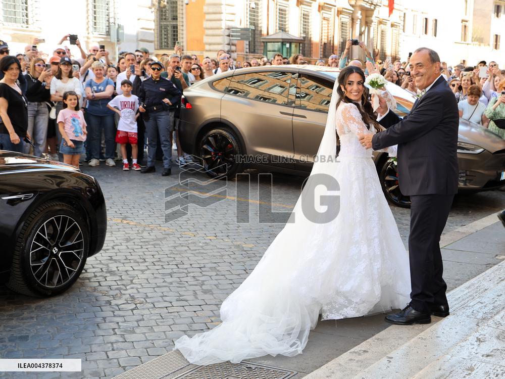 Wedding of Rudy Garcia and Francesca Brienza - Rome