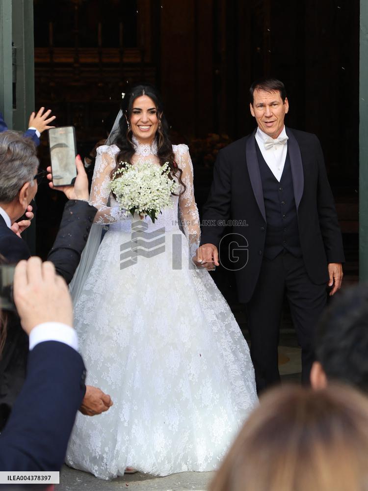 Wedding of Rudi Garcia and Francesca Brienza - Rome