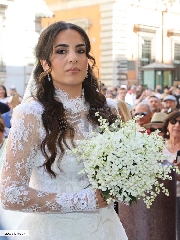 Wedding of Rudi Garcia and Francesca Brienza - Rome