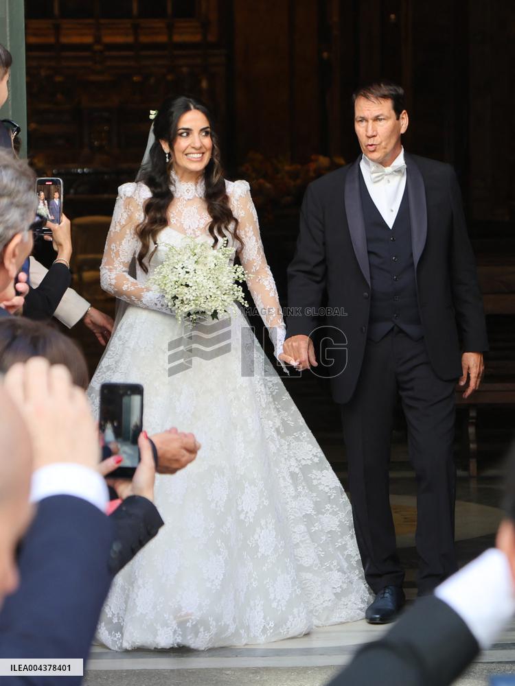 Wedding of Rudi Garcia and Francesca Brienza - Rome