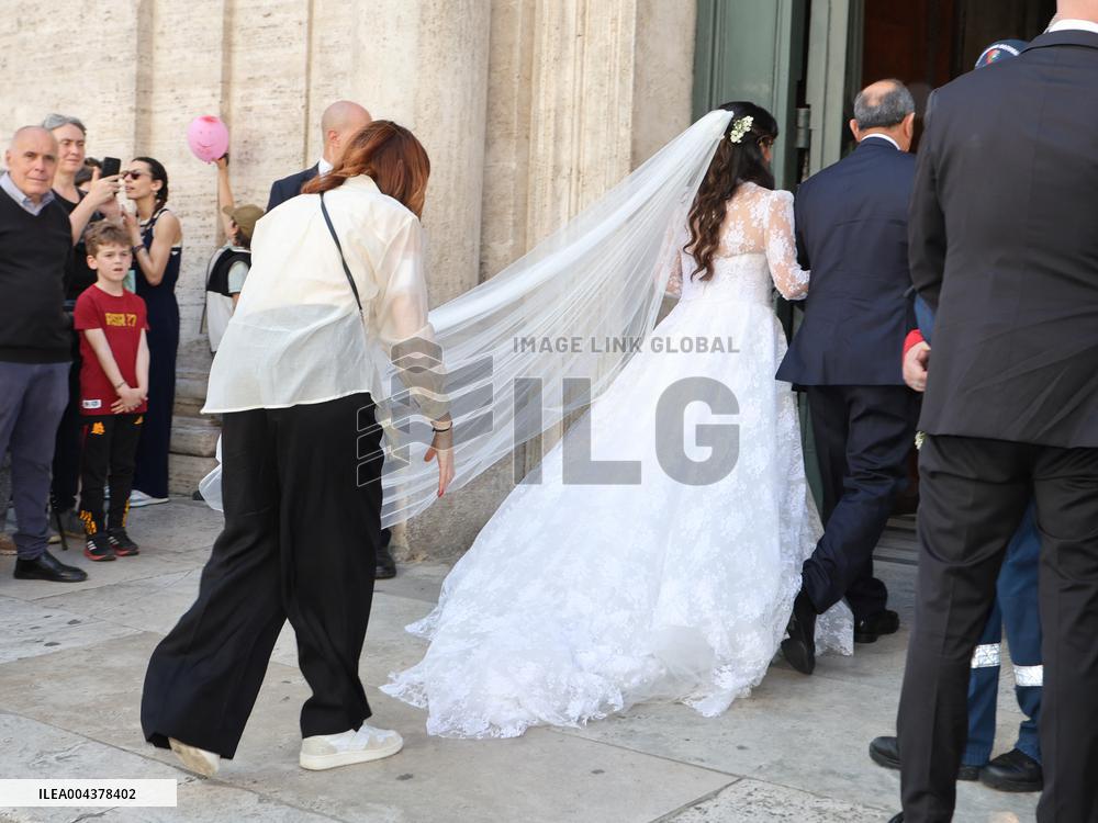 Wedding of Rudi Garcia and Francesca Brienza - Rome