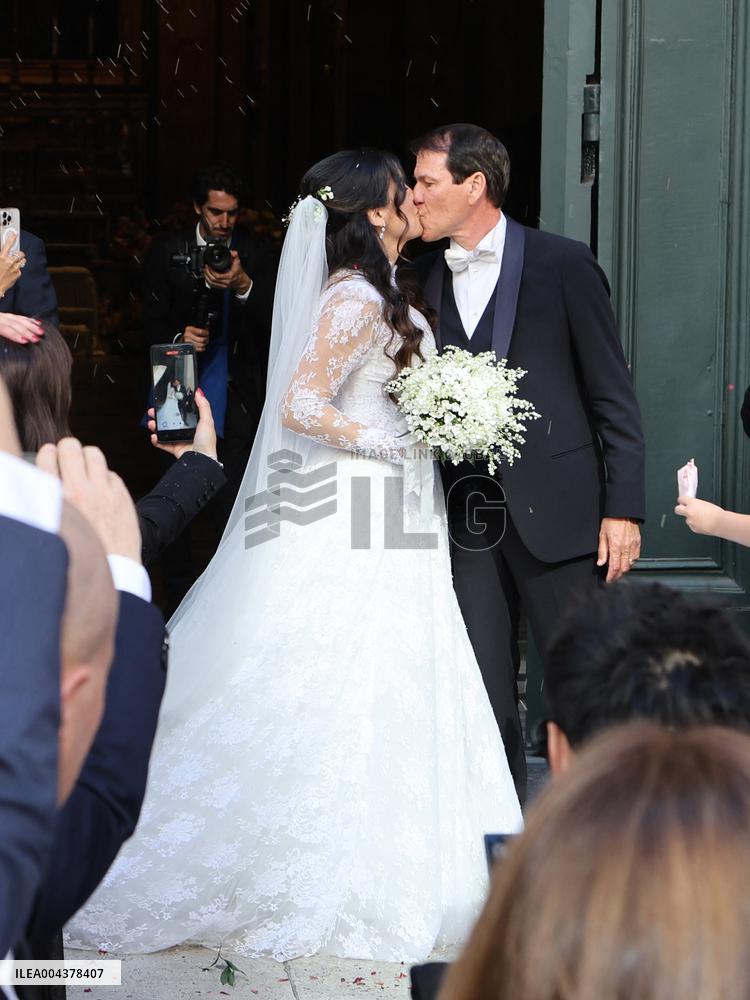 Wedding of Rudi Garcia and Francesca Brienza - Rome