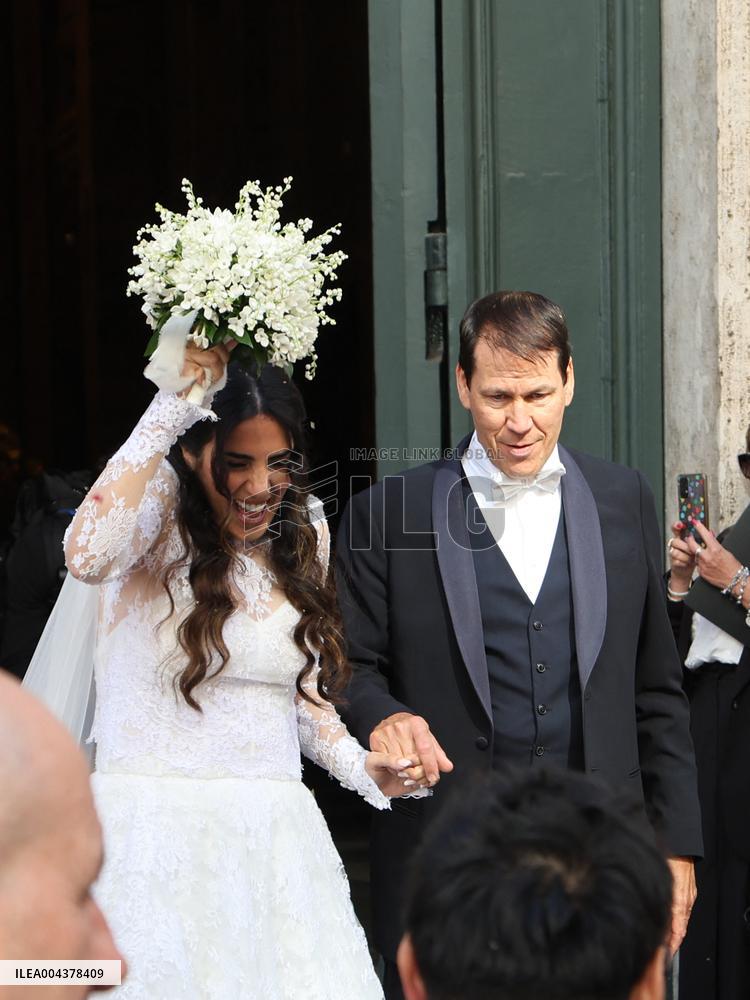 Wedding of Rudi Garcia and Francesca Brienza - Rome