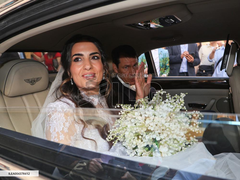 Wedding of Rudi Garcia and Francesca Brienza - Rome