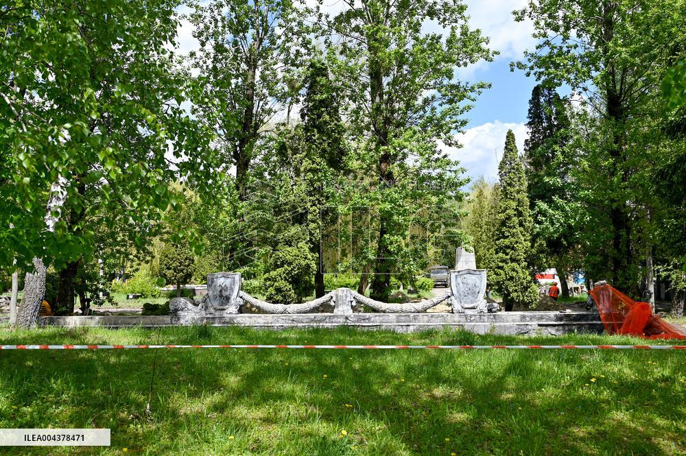 Exhumation of Soviet burials at Hill of Glory in Lviv