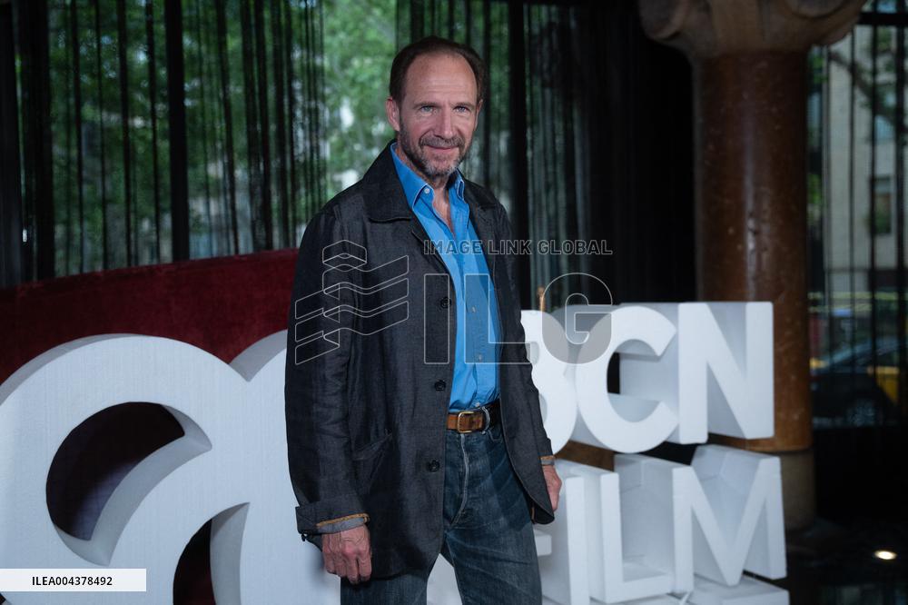 Ralph Fiennes At BCN Film Fest - Spain