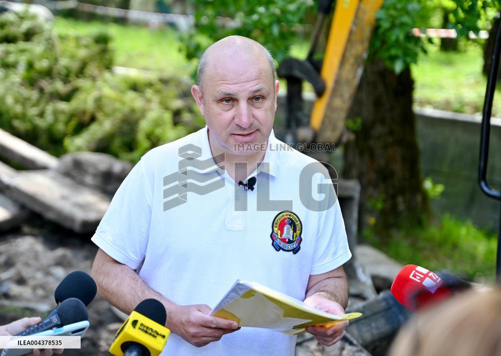 Exhumation of Soviet burials at Hill of Glory in Lviv