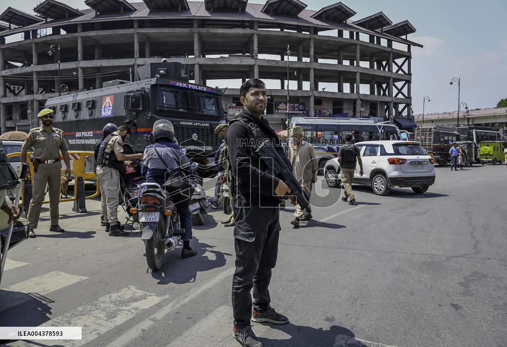 Security Heightened in Kashmir After Pahalgam Attack - India