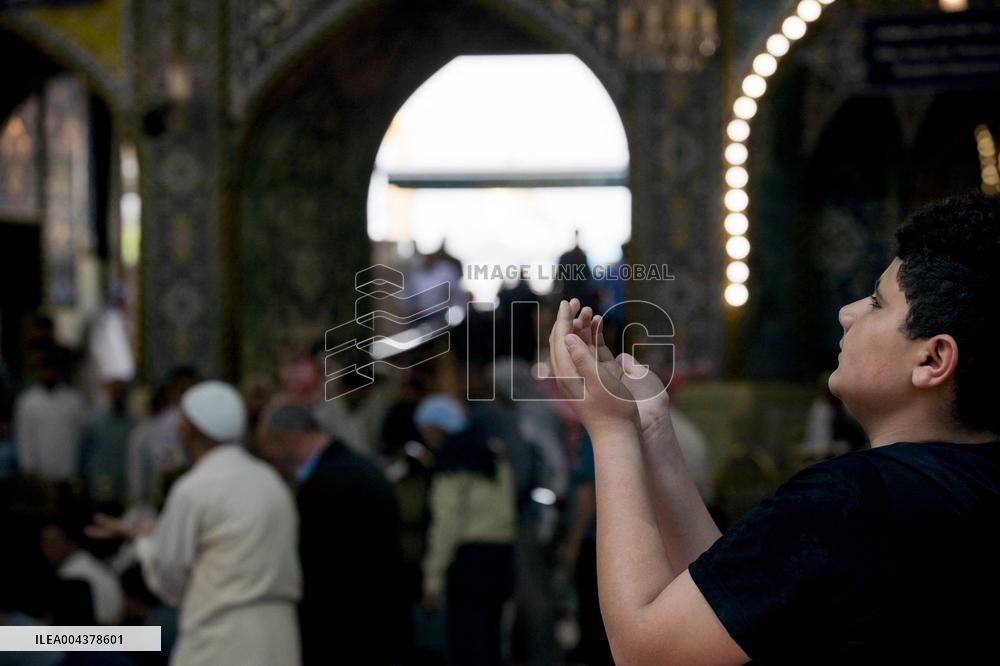Shia Muslims Visit The Holy Shrine Of Imam Hussein - Iraq