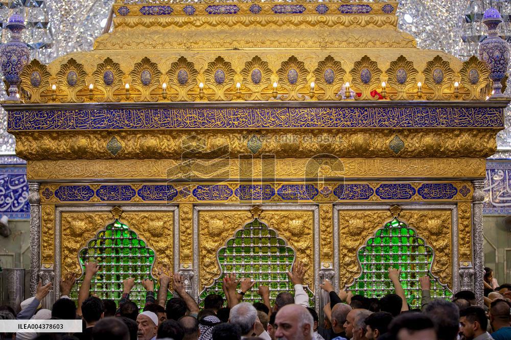 Shia Muslims Visit The Holy Shrine Of Imam Hussein - Iraq
