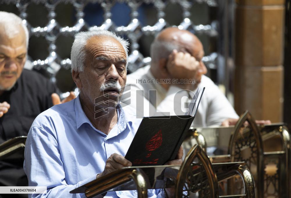 Shia Muslims Visit The Holy Shrine Of Imam Hussein - Iraq