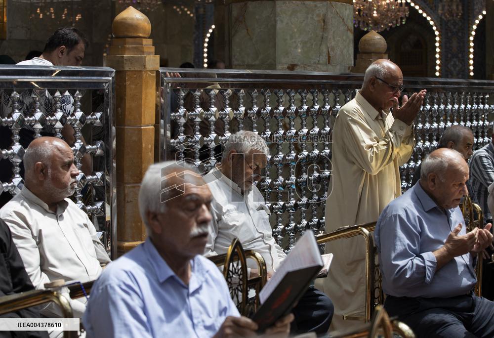 Shia Muslims Visit The Holy Shrine Of Imam Hussein - Iraq