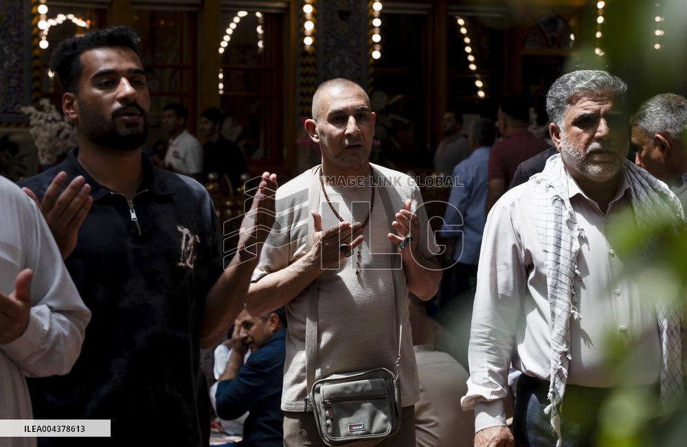 Shia Muslims Visit The Holy Shrine Of Imam Hussein - Iraq