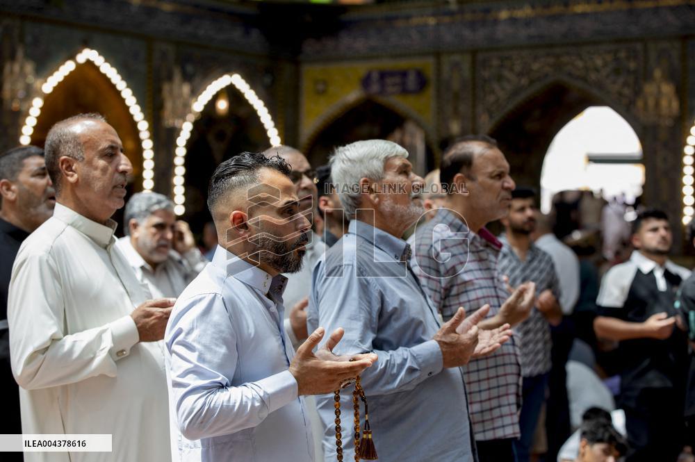 Shia Muslims Visit The Holy Shrine Of Imam Hussein - Iraq