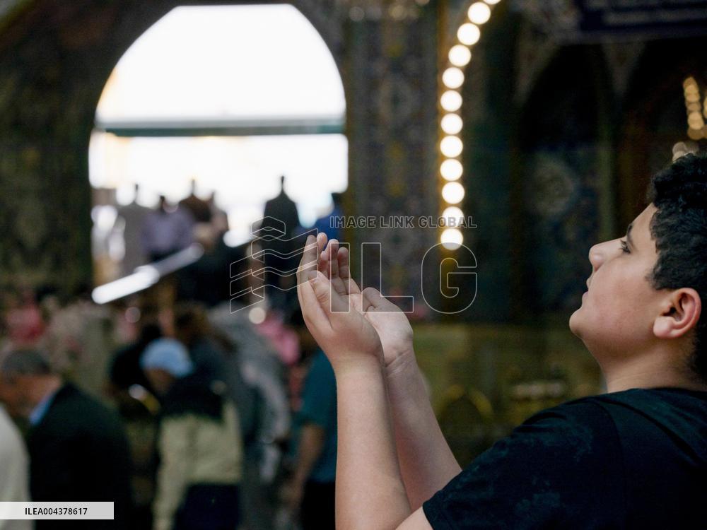 Shia Muslims Visit The Holy Shrine Of Imam Hussein - Iraq