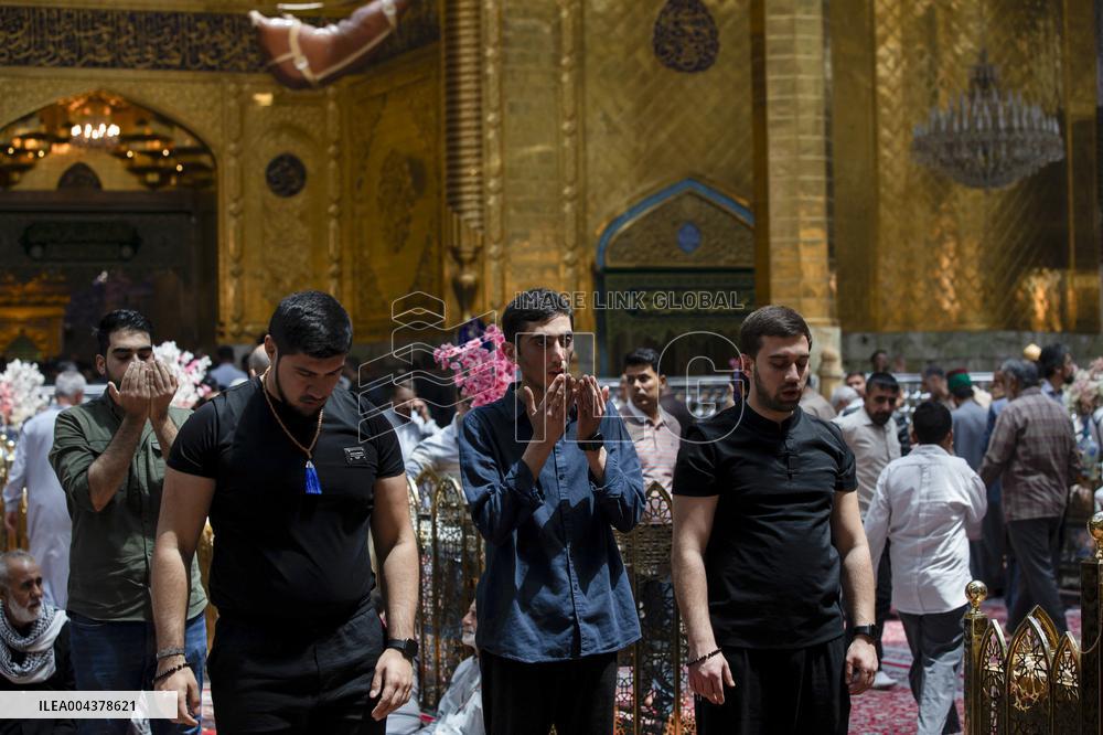Shia Muslims Visit The Holy Shrine Of Imam Hussein - Iraq