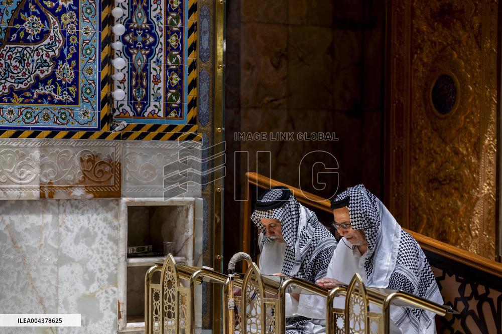 Shia Muslims Visit The Holy Shrine Of Imam Hussein - Iraq
