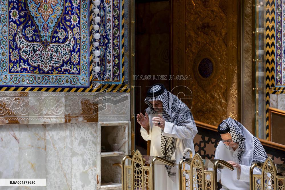 Shia Muslims Visit The Holy Shrine Of Imam Hussein - Iraq
