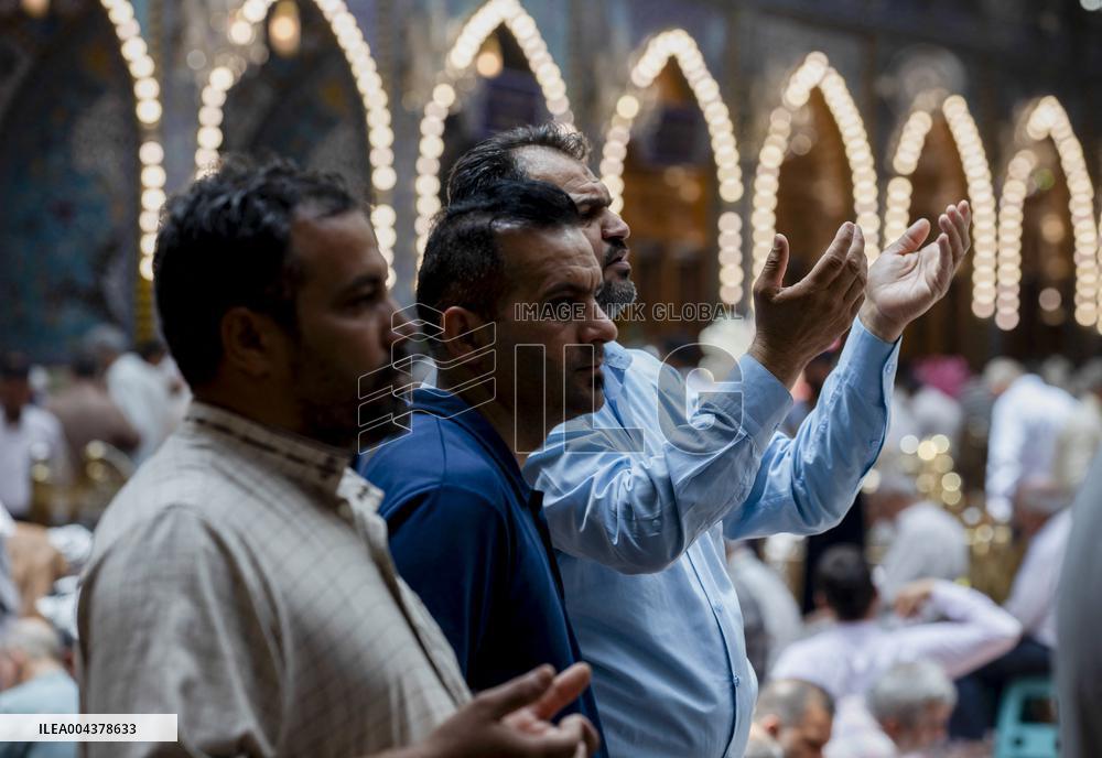 Shia Muslims Visit The Holy Shrine Of Imam Hussein - Iraq