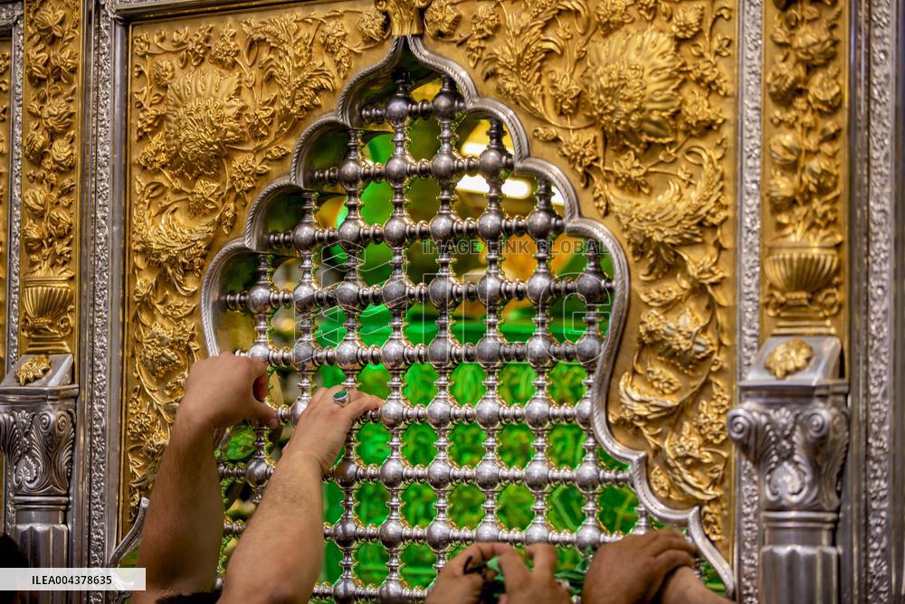 Shia Muslims Visit The Holy Shrine Of Imam Hussein - Iraq