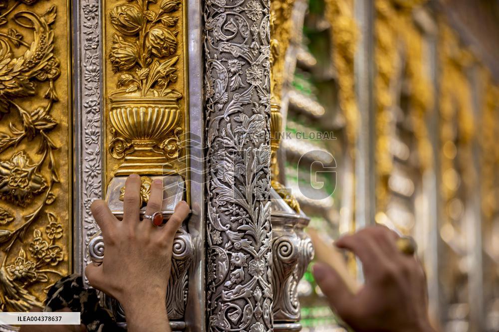 Shia Muslims Visit The Holy Shrine Of Imam Hussein - Iraq