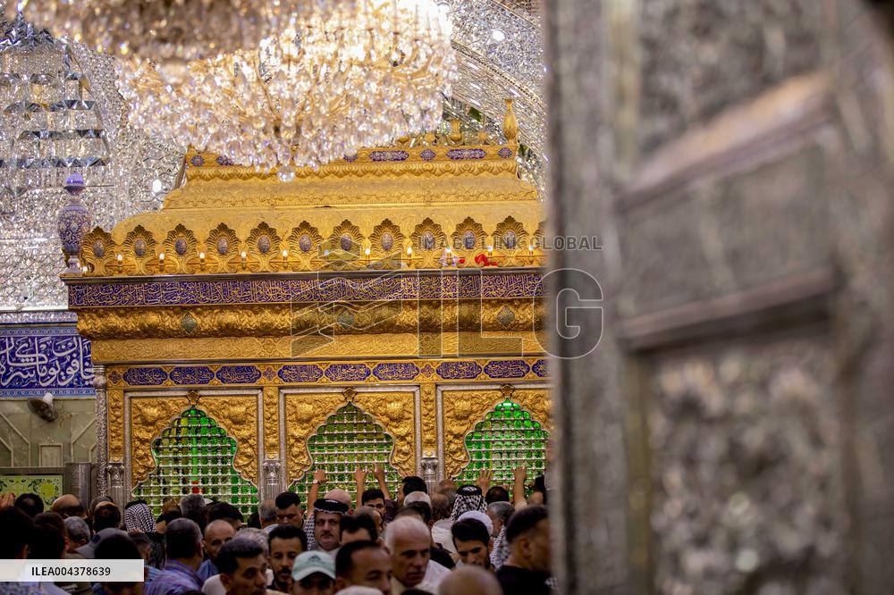 Shia Muslims Visit The Holy Shrine Of Imam Hussein - Iraq
