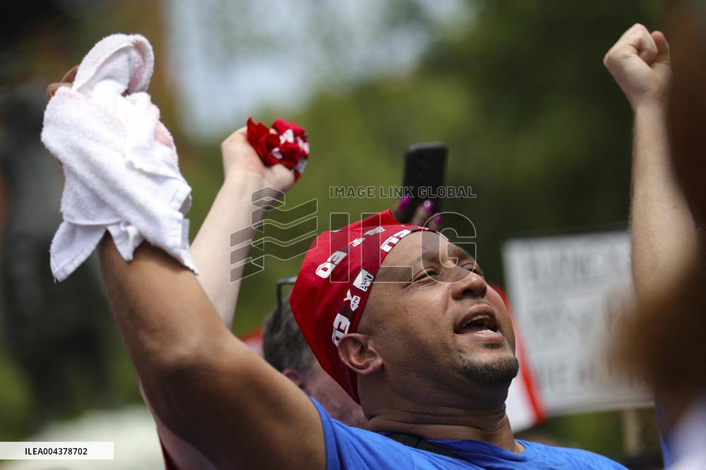 Free Abrego Rally At White House - Washington