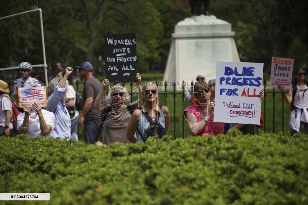 Free Abrego Rally At White House - Washington