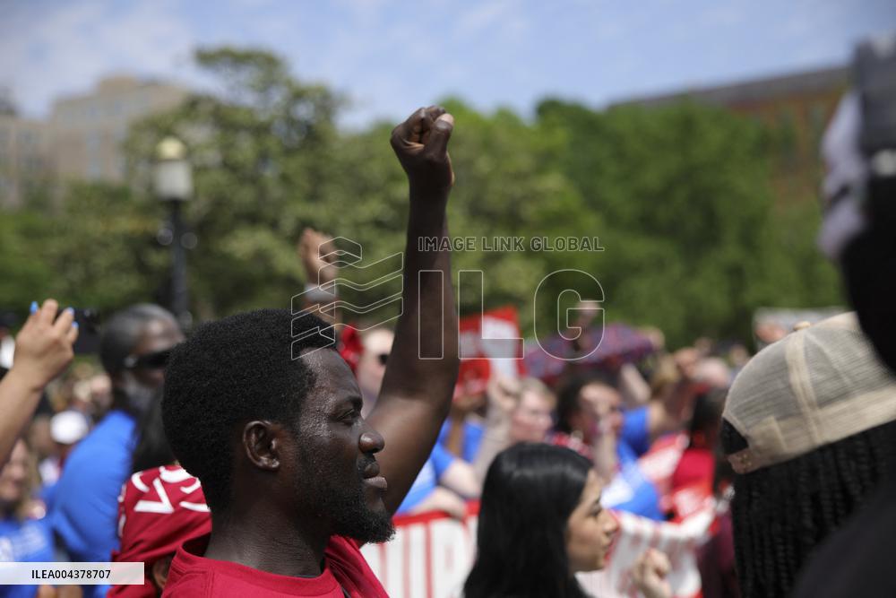 Free Abrego Rally At White House - Washington