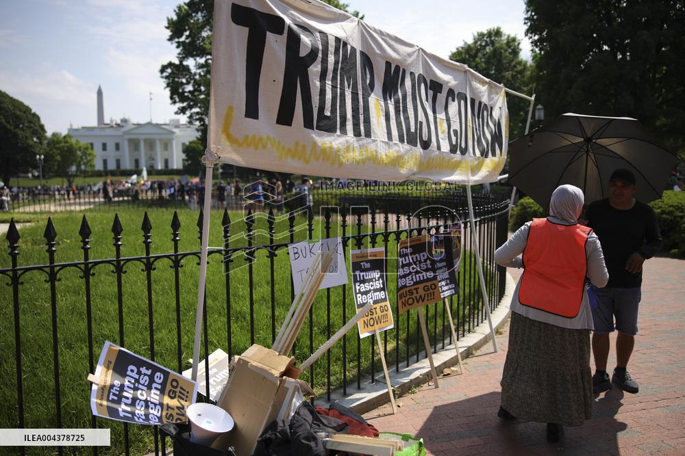 Free Abrego Rally At White House - Washington