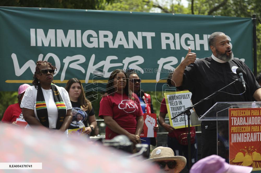 Free Abrego Rally At White House - Washington