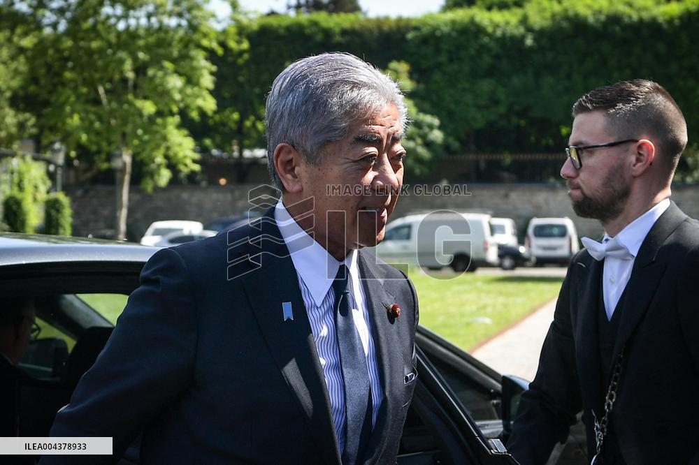 Jean Noel Barrot Welcomes Takeshi Iwaya - Paris