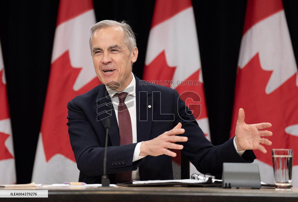 PM Mark Carney Holds Conference - Ottawa