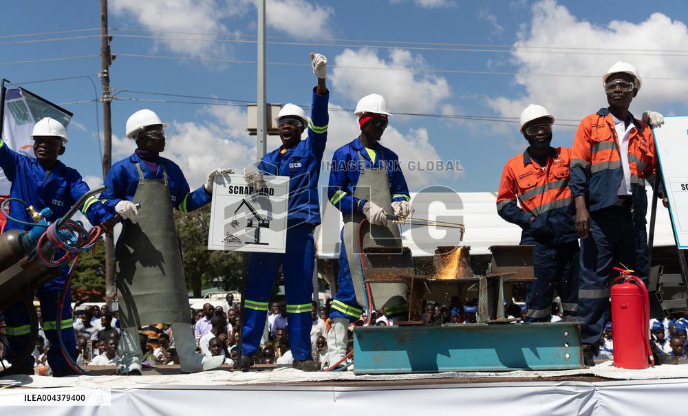International Workers Day Parade - Zambia