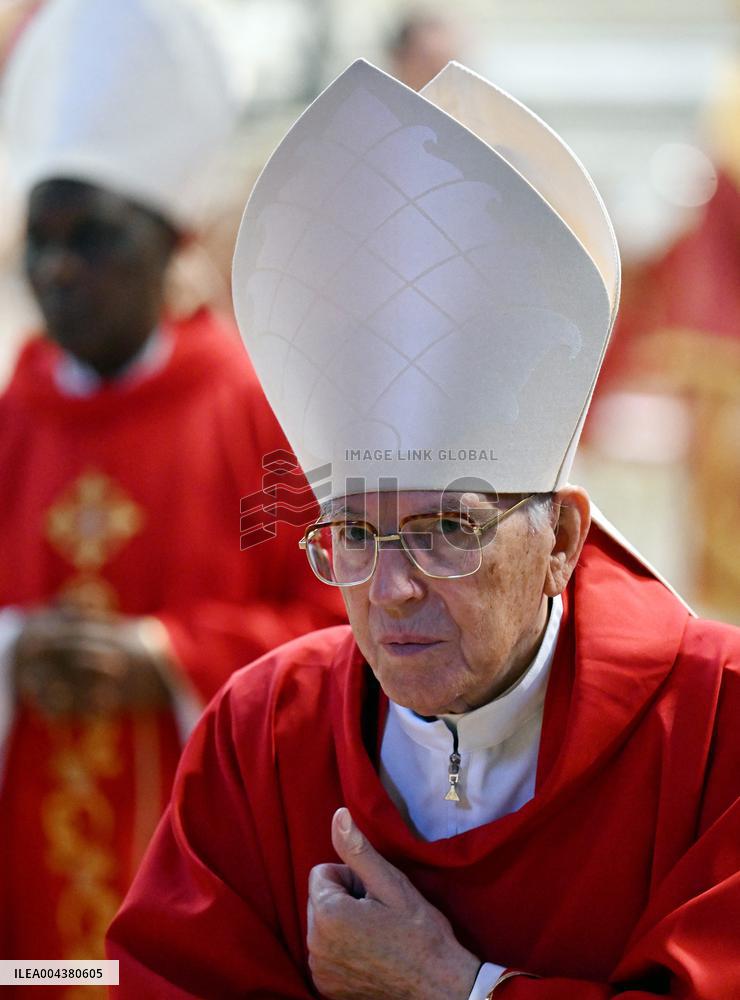 Cardinals Attend the Seventh Novemdiale Mass - Vatican