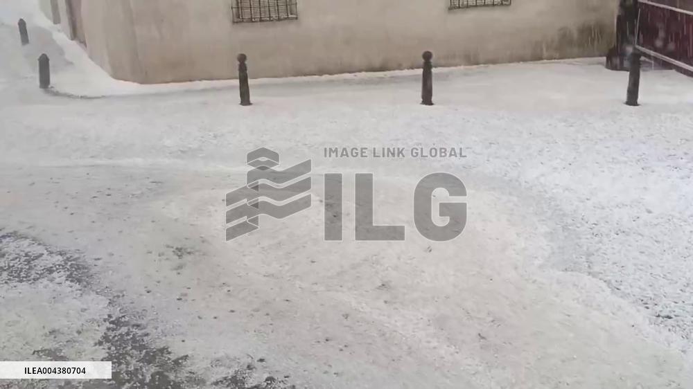 Spain: Damaging Hailstorm Strikes Castilla-La Mancha