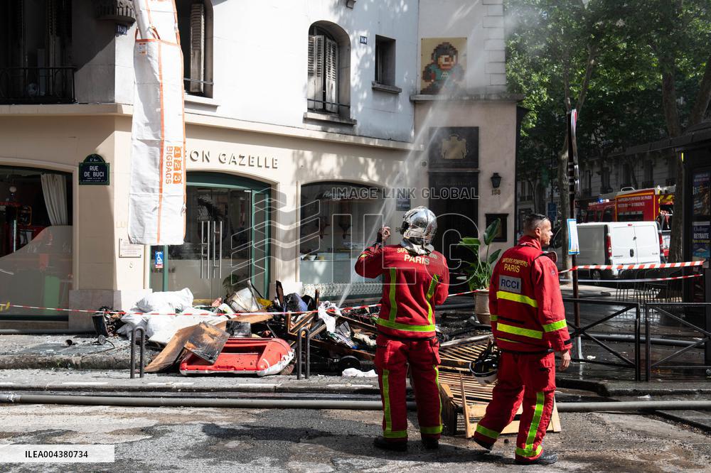 Three Injured in Serious Fire - Paris