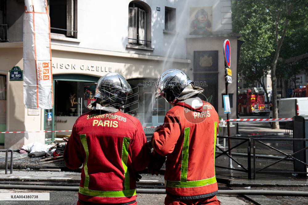 Three Injured in Serious Fire - Paris