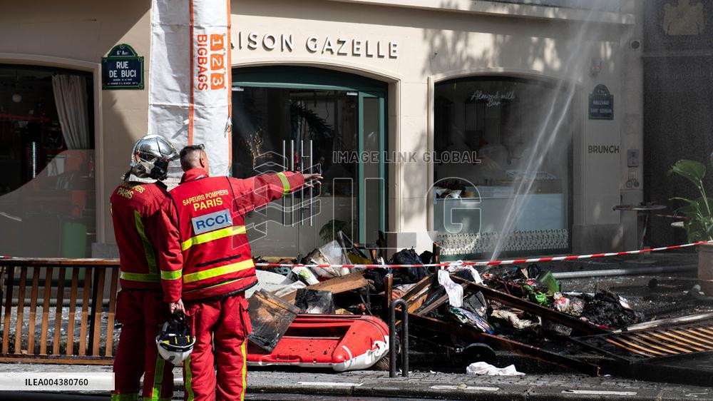 Three Injured in Serious Fire - Paris