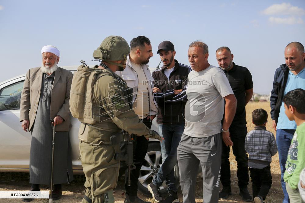 Settlers Occupy Palestinian Land Near Hebron - Palestine