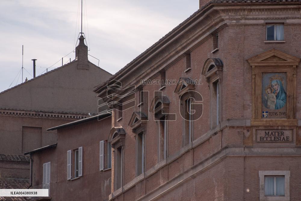 Chimney on The Sistine Chapel Has Been Set Up - Vatican
