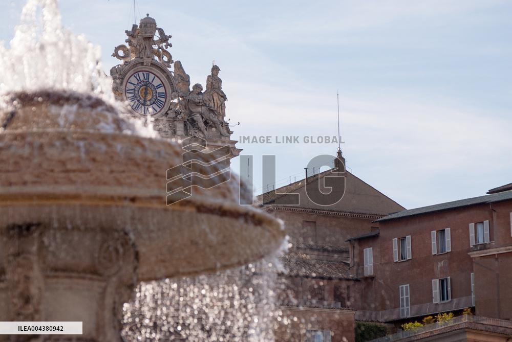 Chimney on The Sistine Chapel Has Been Set Up - Vatican
