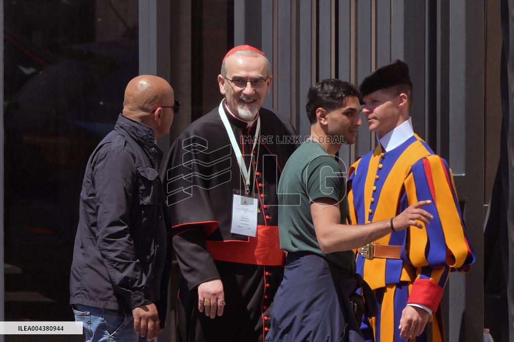 Cardinal Leave After the Meeting of The General Congregation - Vatican