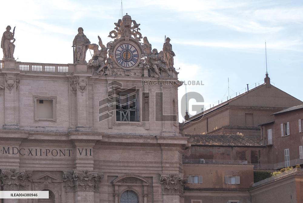 Chimney on The Sistine Chapel Has Been Set Up - Vatican