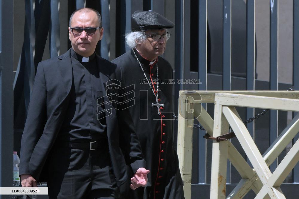 Cardinal Leave After the Meeting of The General Congregation - Vatican