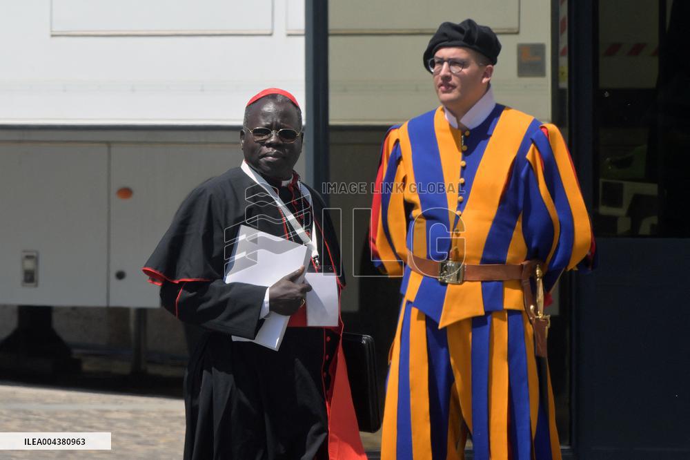 Cardinal Leave After the Meeting of The General Congregation - Vatican