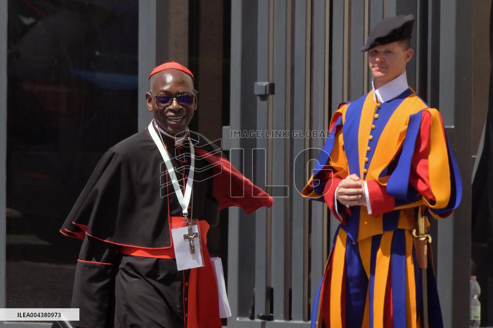 Cardinal Leave After the Meeting of The General Congregation - Vatican