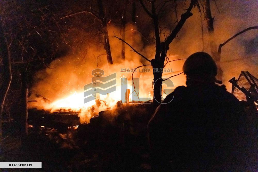 Drones Strike The City Of Kharkiv - Ukraine