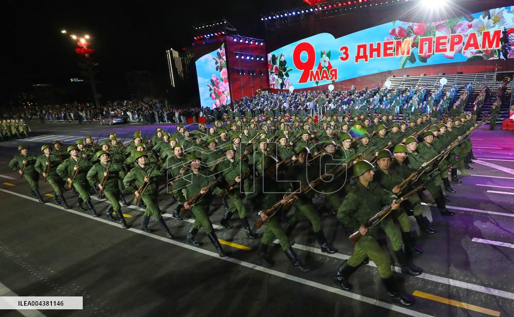 Minsk V Day Military Parade Rehearsal - Belarus